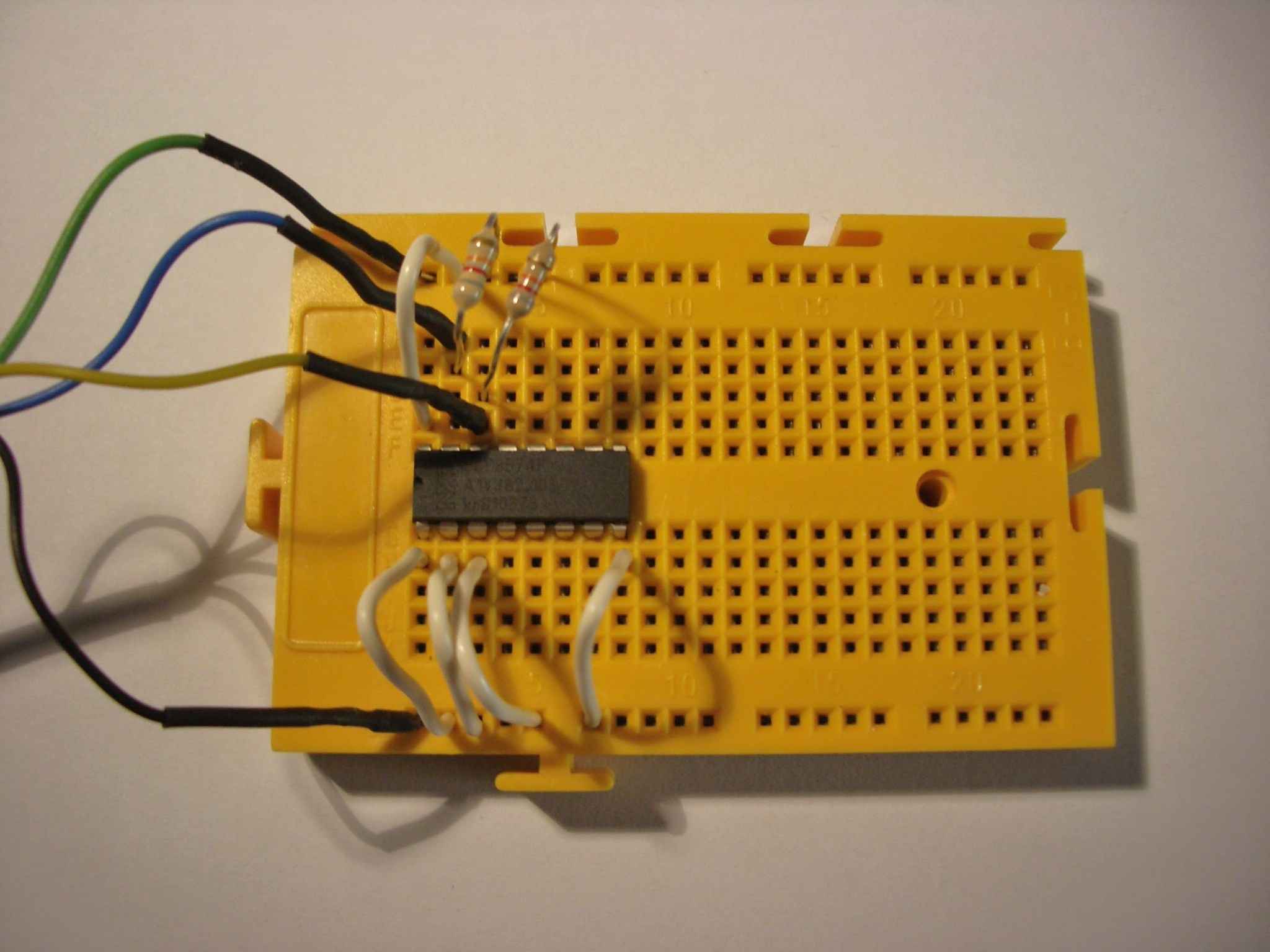 Teclado matricial casero para LEGO Mindstorms NXT